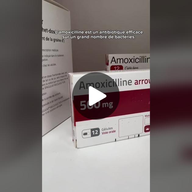 Amoxicilline Arrow 1 G Generique