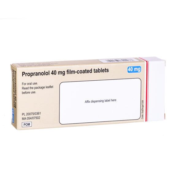 Propranolol 40 mg generique