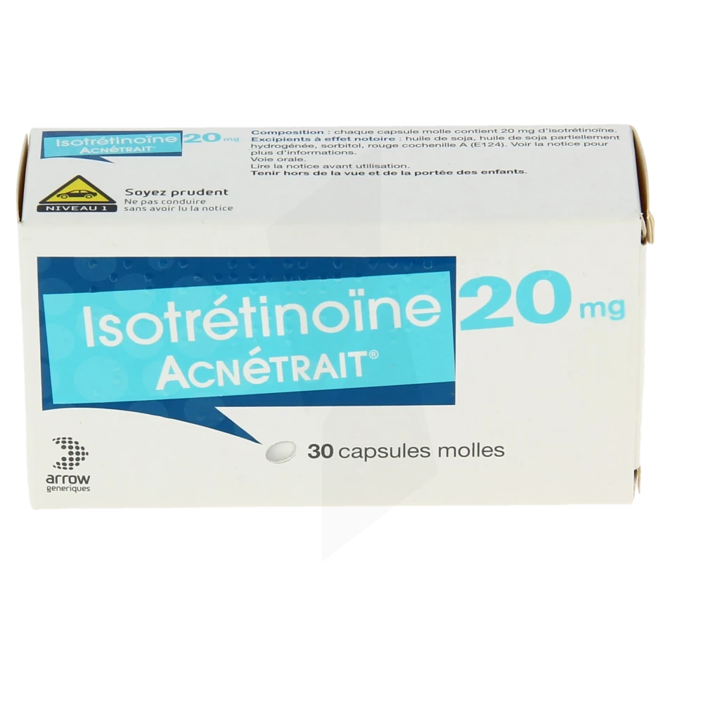 Isotrétinoïne Gel Sans Ordonnance