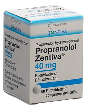 Propranolol 40 Mg Er