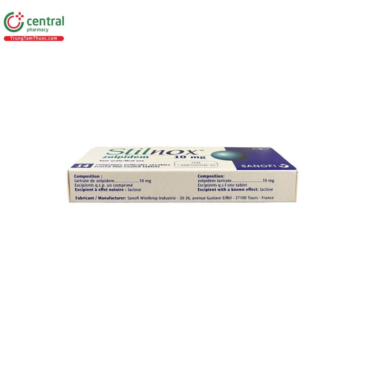 Achat stilnox zolpidem