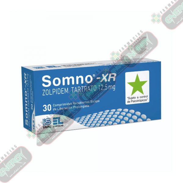 Tartrato De Zolpidem 12.5 Mg
