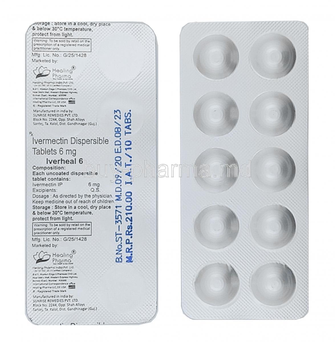 Ivermectin usp 6 mg