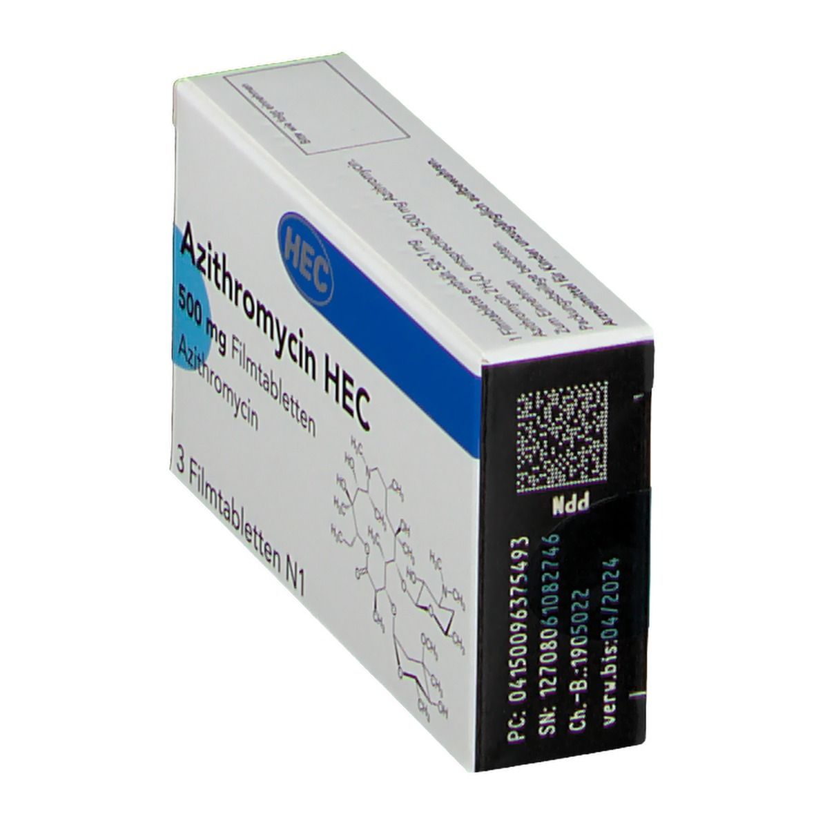 4 500 mg azithromycin