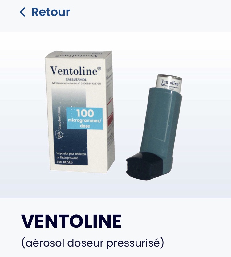 Prix Ventolin