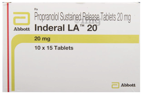 Inderal 20 mg la