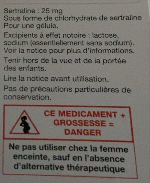 Zoloft 25 Mg France