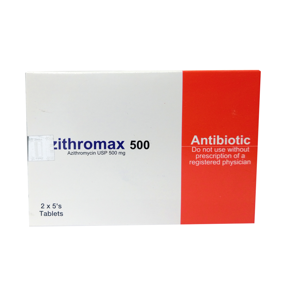 Zithromax 500 mg azithromycin