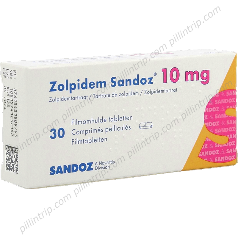 Zolpidem Sandoz 10 Mg Prix