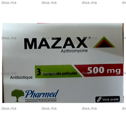 Zithromax 500 mg 3 comprimés prix