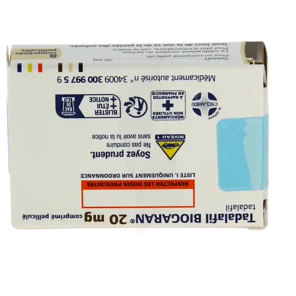 Cialis Générique Tadalafil 20 Mg