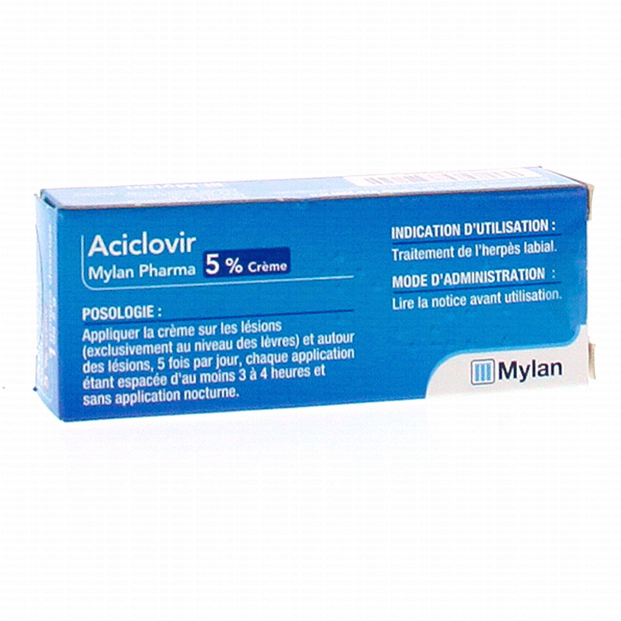 Achat de aciclovir