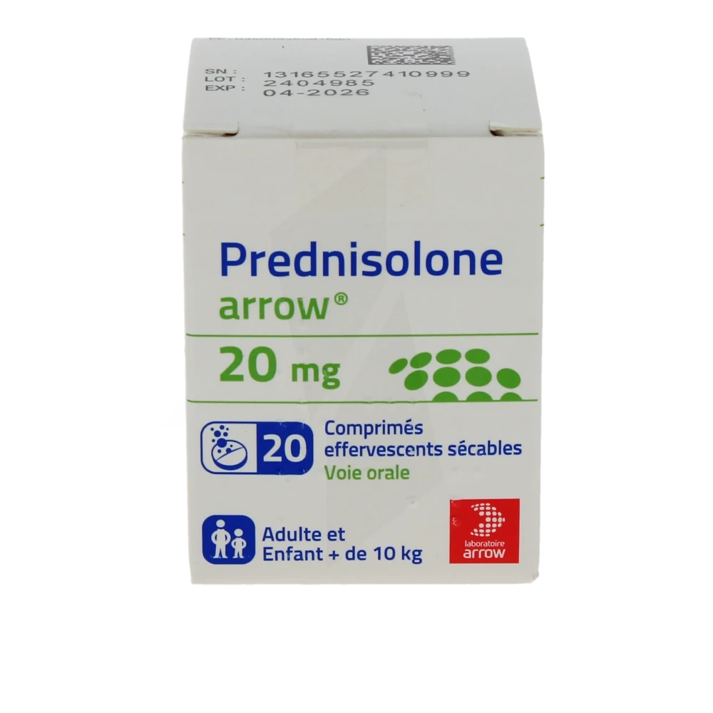 Prednisolone 20 Mg Generique