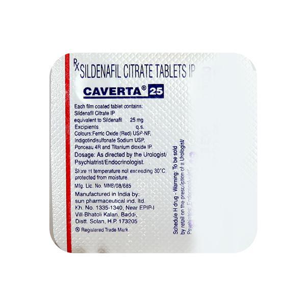 sildenafil 25mg emc