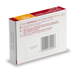Ciprofloxacin sans ordonnance