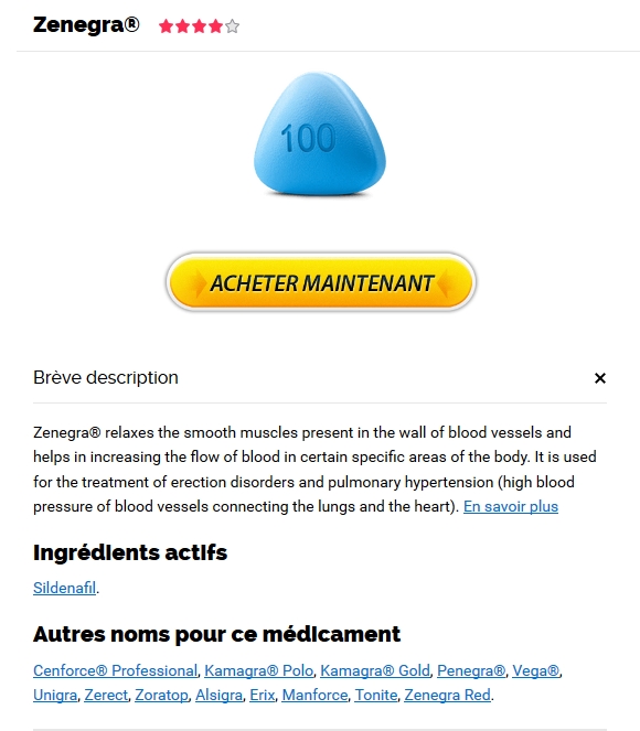 Zenegra sans ordonnance