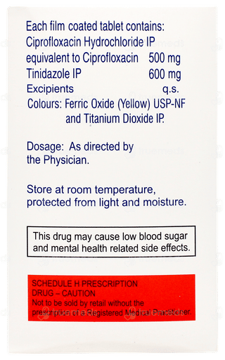 Antibiotique cipro xl 1000mg