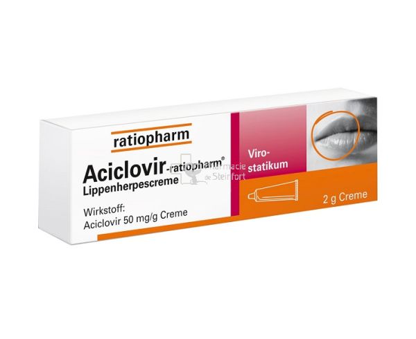 aciclovir crème 10g prix