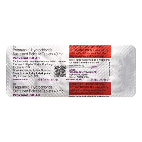 Propranolol 40mg original