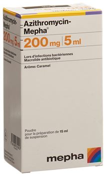 Azithromycin 250 mg/5 ml