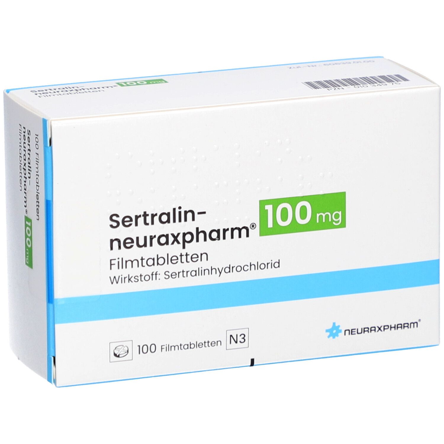 Sertraline 100mg spc