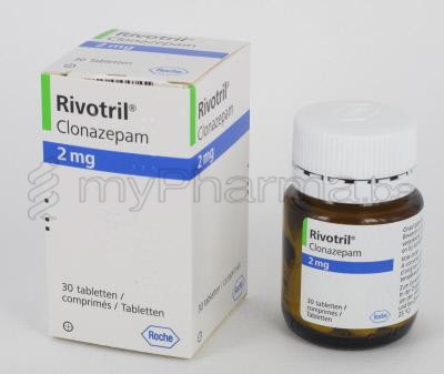 Rivotril 2mg Roche Prix