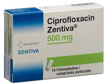 Ciprofloxacin 500 mg hcl