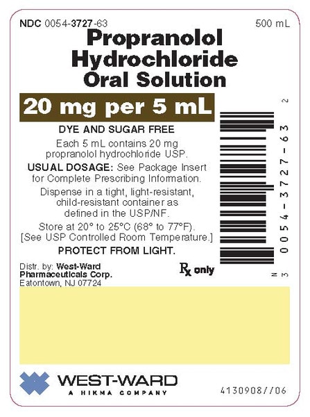 Propranolol 20mg/5ml