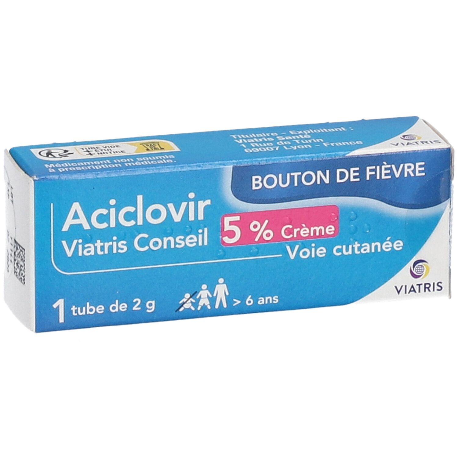 prix zovirax creme