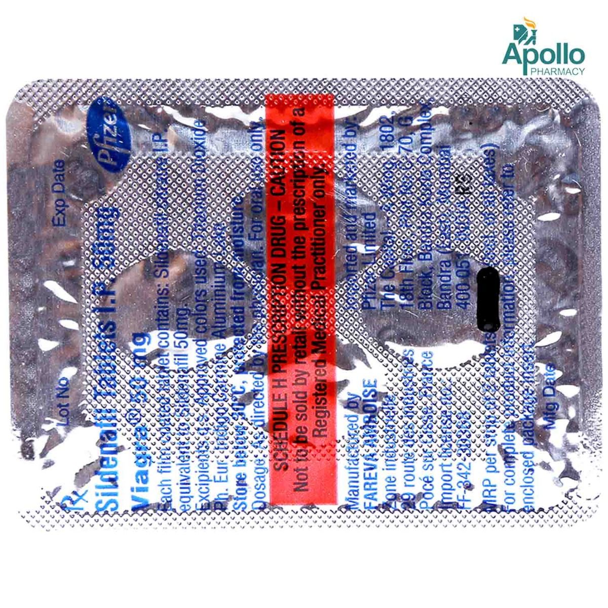 2 X 50mg Viagra