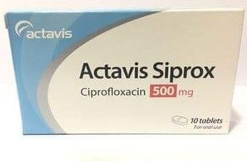 Ciprofloxacin actavis 750 mg