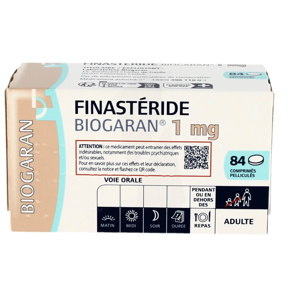 Finasteride 1 mg en ligne