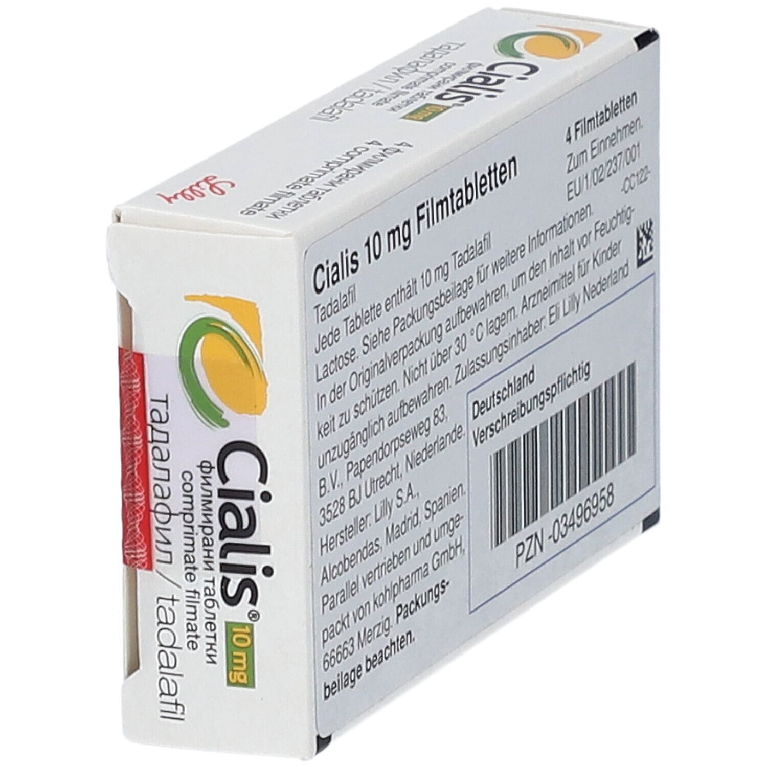 Cialis 10 Mg 4 Cpr