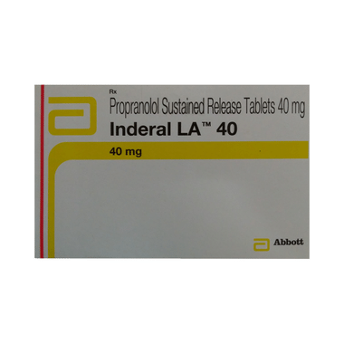 Propranolol 40 Mg Inderal