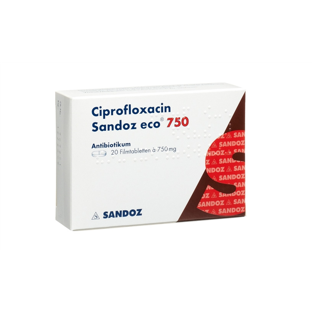 Ciprofloxacin 750mg iv