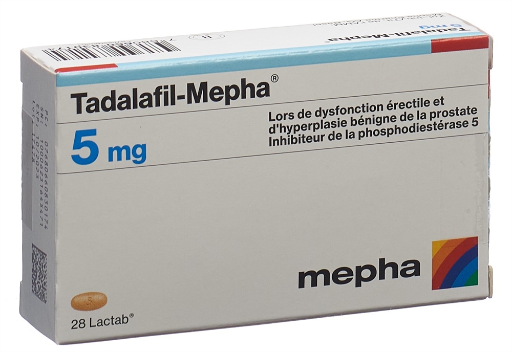 Tadalafil Mepha 5 Mg