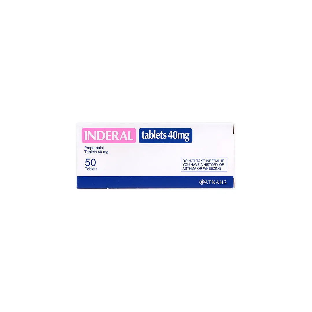 Inderal 40 mg propranolol cloridrato