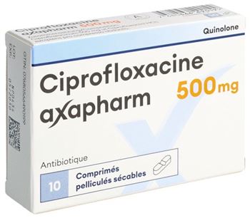 Ciprofloxacin 500 mg vial