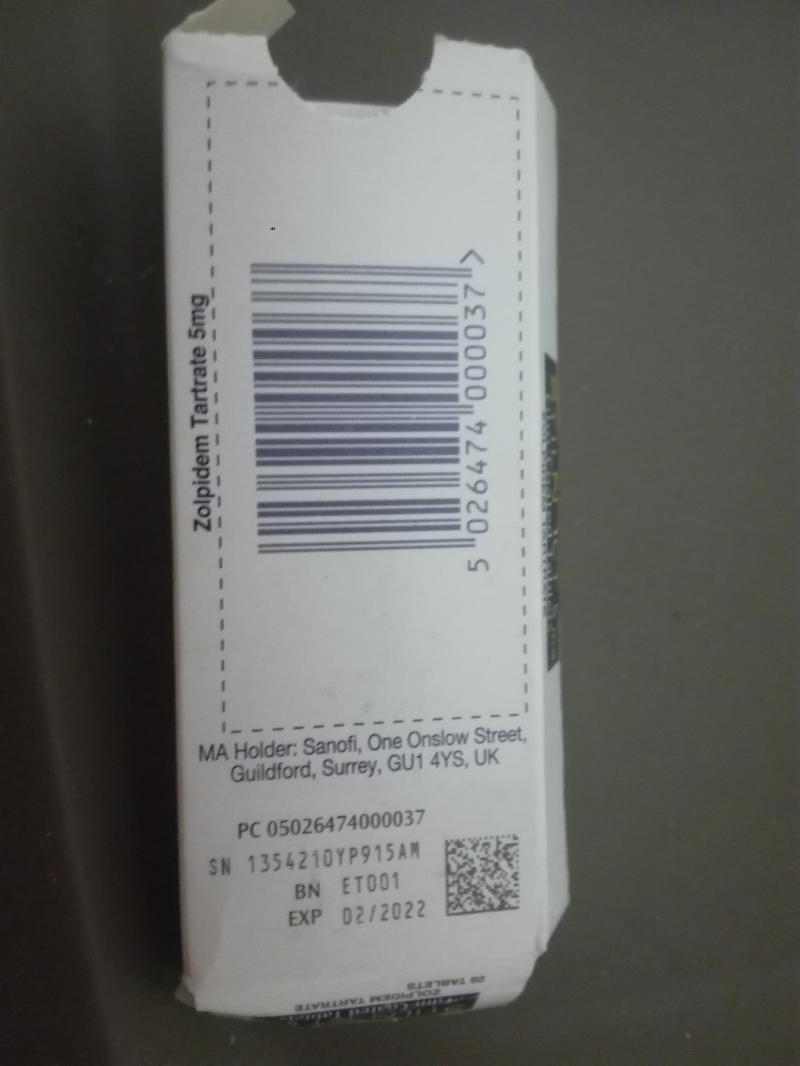 Zolpidem De 5mg