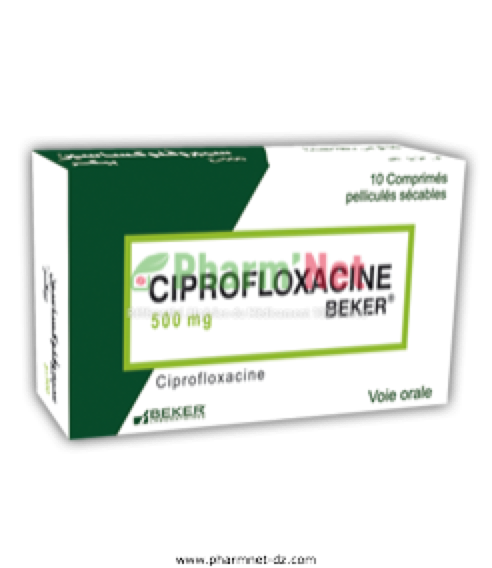 Coût ciprofloxacin