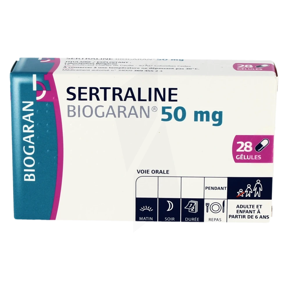 Sertraline 50 Mg Francais
