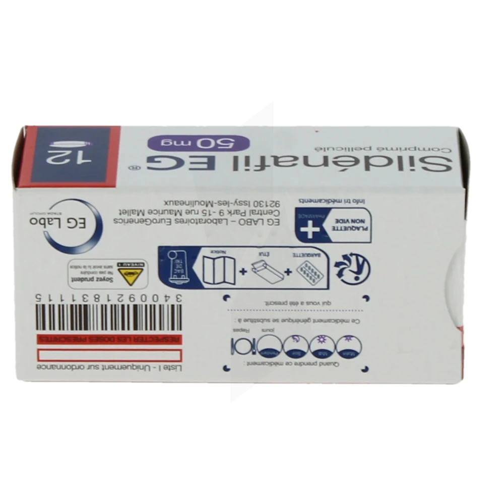 Sildénafil 50 mg prix en pharmacie en france