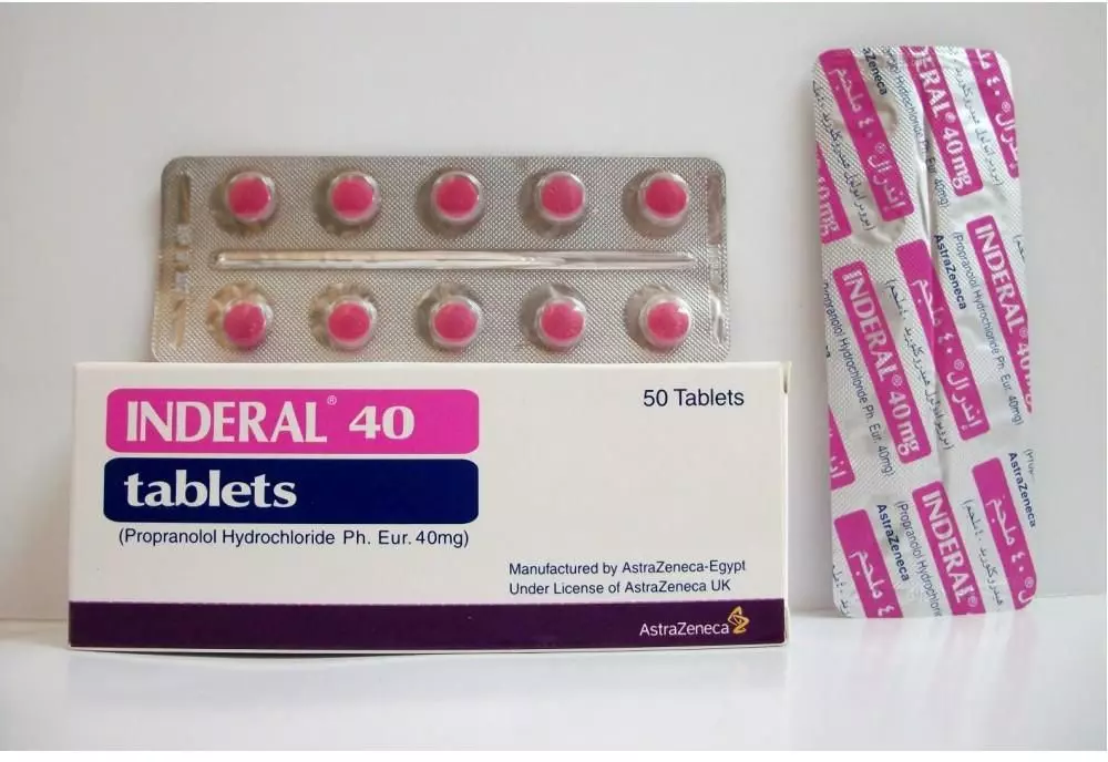 Inderal 40 mg 1mg