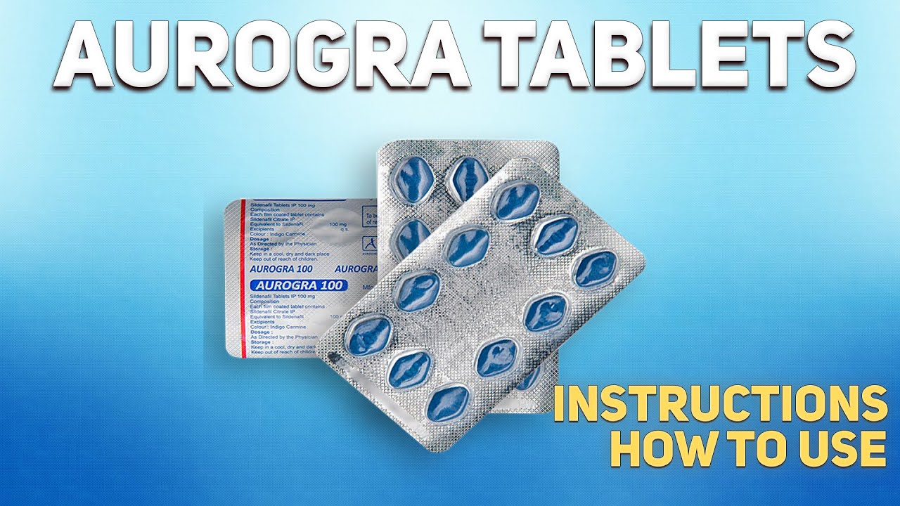 Aurogra 100 Sildenafil 100mg