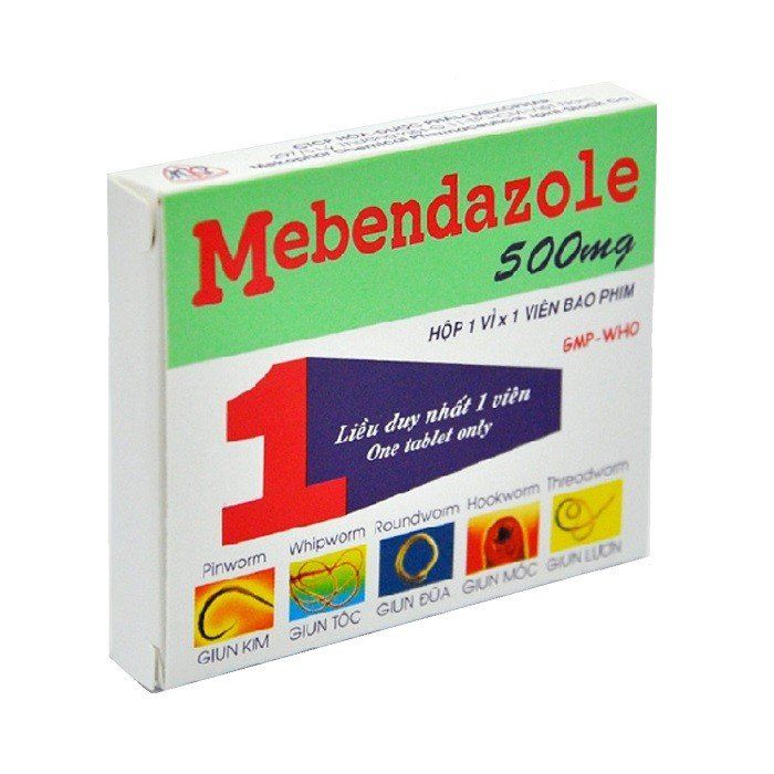 Mébendazole france