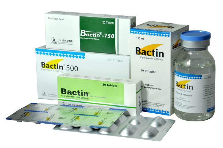 Ciprofloxacin 250 mg iv