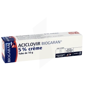 Prix aciclovir pommade