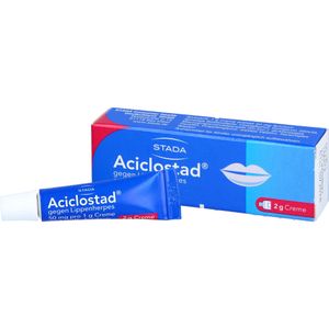 Aciclovir creme 2g prix