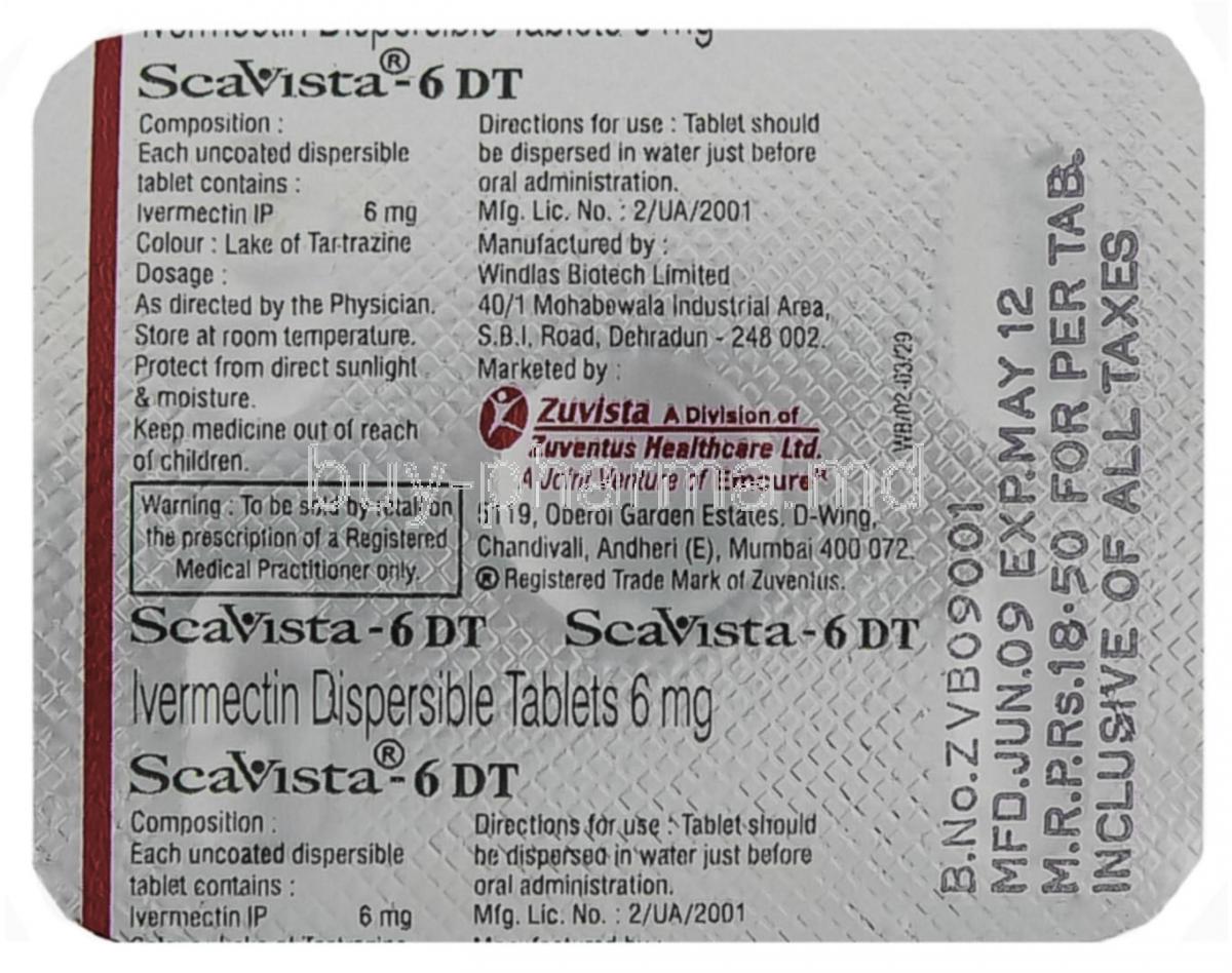 ivermectin 12 mg zuventus