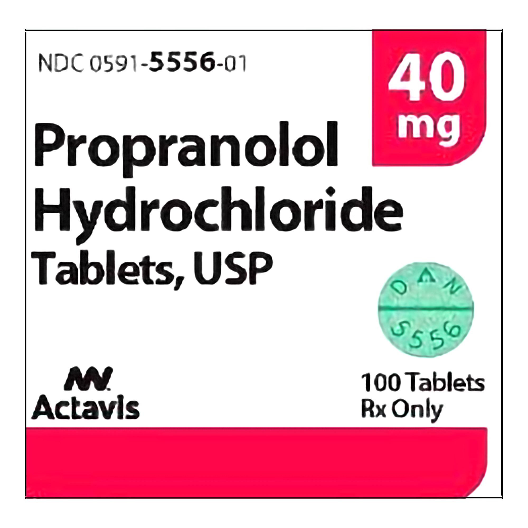 Propranolol 40mg original